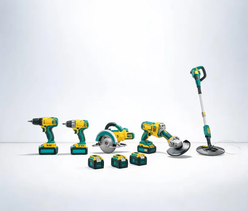 Makita cordless drill saw grinder and garden tool lineup